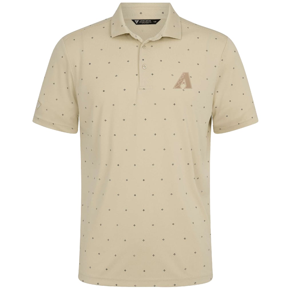  Arizona Diamondbacks Levelwear Vision Polo - Cream